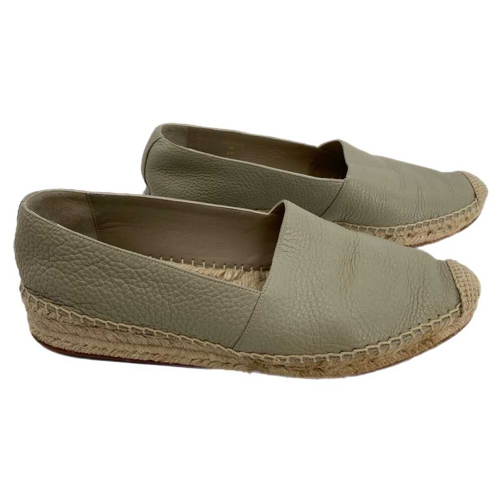 Lafayette 148 New York Gray Beige Platform Flats | Womens 39EU
